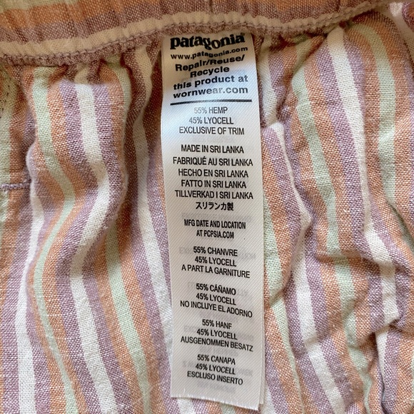 Patagonia Garden Island Pants Size Medium - Picture 3 of 4